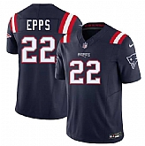 Men & Women & Youth New England Patriots #22 Marcus Epps Navy 2025 F.U.S.E. Vapor Limited Stitched Jersey,baseball caps,new era cap wholesale,wholesale hats